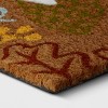 1'6"x2'6" 'Welcome' Leaves Coir Doormat White - Room Essentials™ - 3 of 4