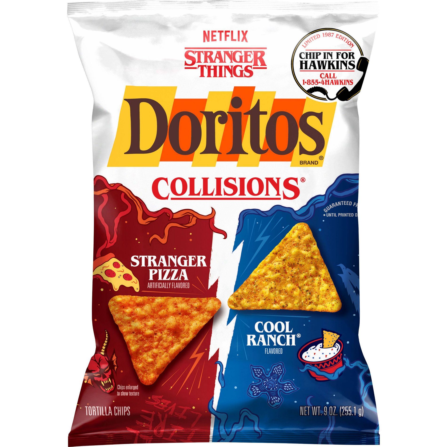 Doritos Collisions Stranger Pizza & Cool Ranch Chips - 9oz