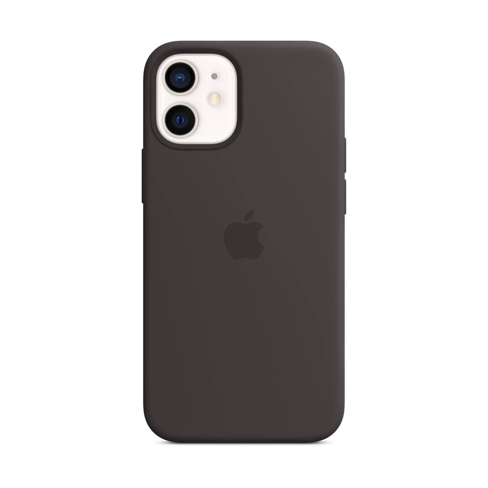 Apple iPhone 12 mini Silicone Case with MagSafe - Black