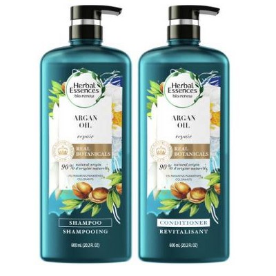 Herbal Essences bio:renew Argan Oil of Morocco Repairing Color-Safe Shampoo and Conditioner Bundle - 20.2oz