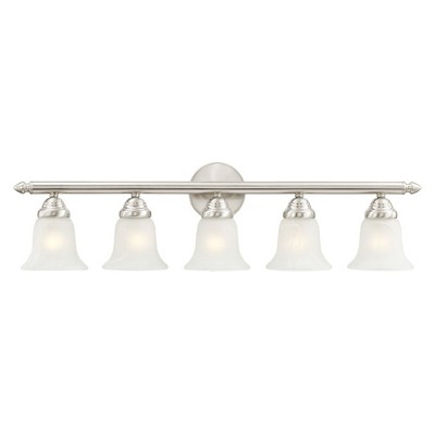Livex Lighting Neptune 5 - Light Vanity in  Brushed Nickel