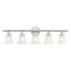 Livex Lighting Neptune 5 - Light Vanity in  Brushed Nickel - 1 of 1