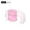 Unique Bargains Gift Wrapping Wide Sheer Wired Pastel Shimmer Iridescent Chiffon Ribbons 1 Pc - 2 of 4