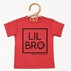 The Juniper Shop SmileyWorld Lil Bro Square Toddler Short Sleeve Tee - 2 of 4