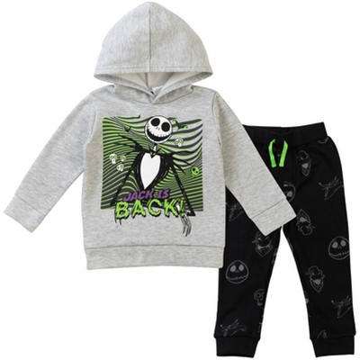Disney Nightmare Before Christmas Jack Fleece Hoodie & Pants