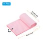 Unique Bargains Super Absorbent Waffle Pattern Tri-Fold Microfiber Golf Towels with D Clips - 2 of 4