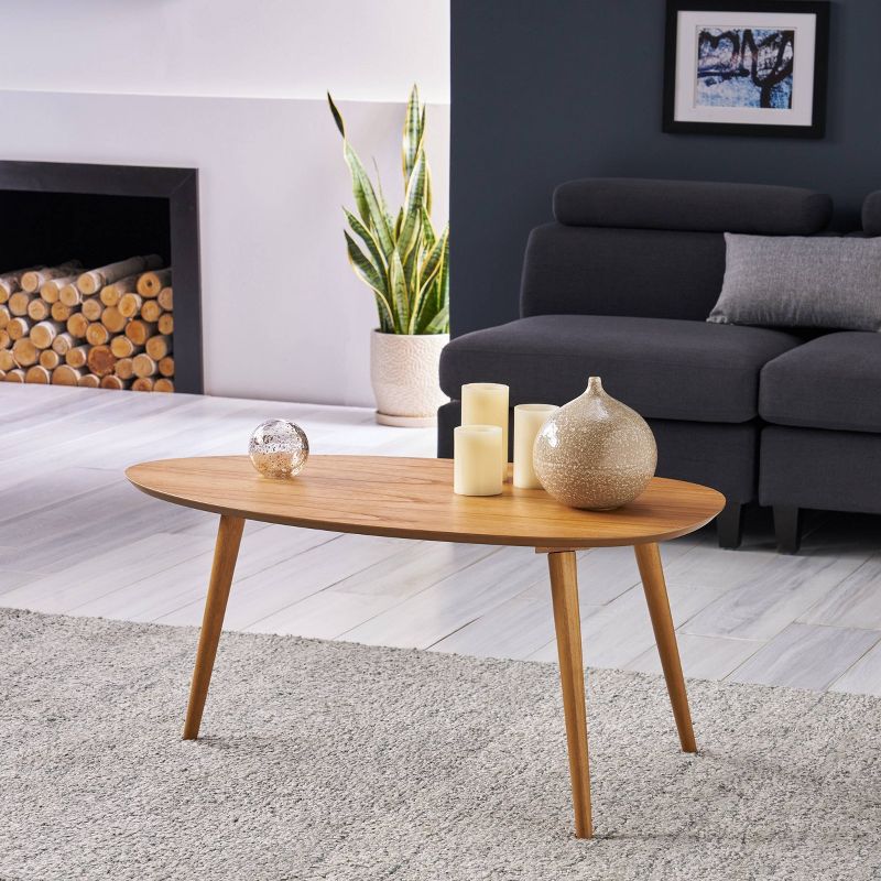Elam Wood Coffee Table - Christopher Knight Home, 3 of 11