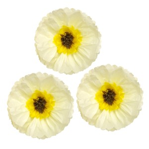 Wrapables Set of 3 Tissue Flower Pom Poms Party Decorations for Weddings, Birthday Parties Baby Showers and Nursery Decor - 1 of 4