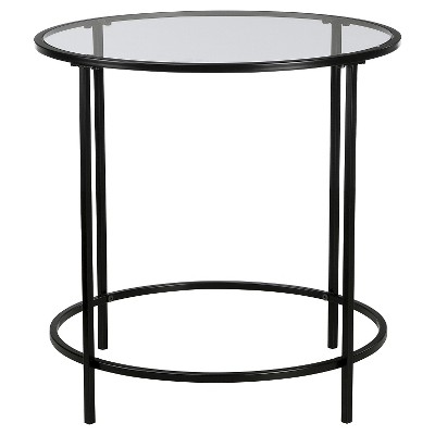 target black side table