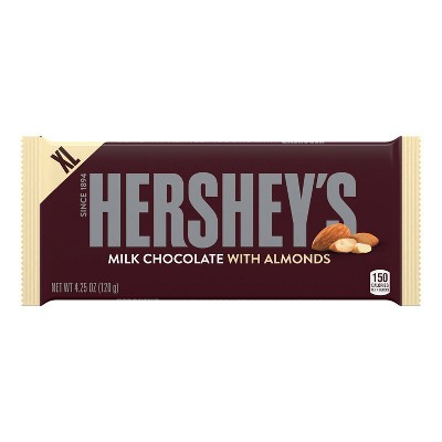 Hershey's Milk Chocolate Bar with Almonds - 4.25oz