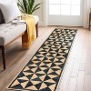 World Rug Gallery Geometric Diamond Washable Non Slip Area Rug - 2 of 4