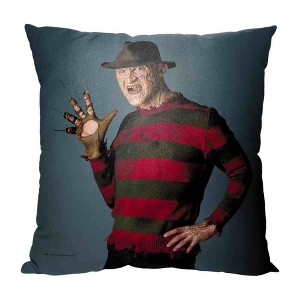 Warner Bros. Nightmare on Elm Street Fierce Demon Throw Pillow 18x18 Inches - 1 of 2