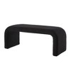 CAVINAS Set of 3 U-Shaped Teddy Sofa Ottoman Bench with Extra Seating,Upholstered Sofa Footrest for Bedroom,Living Room - 3 of 4