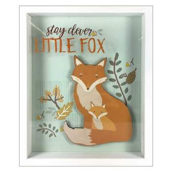 RoomMates Framed Wall Poster Prints Stay Clever Little Fox