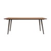 Coco Dining Table Rustic Oak/Brown - Armen Living - 2 of 4