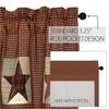 Abilene Patch Block and Star Valance 20x60 VHC Brands - 4 of 4