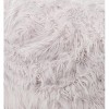 CAVINAS Rounded Faux Fur Bean Bag Chair for Adults & Kids,Soft Bean Bag Ottoman,Accent Chairs for Living Room - 3 of 4