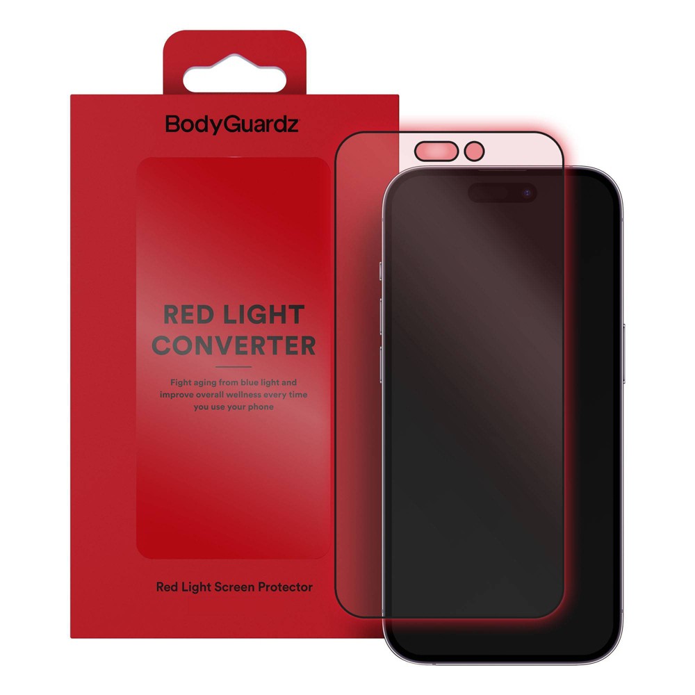 BodyGuardz Red Light Converter iPhone 17 Air Screen Protector