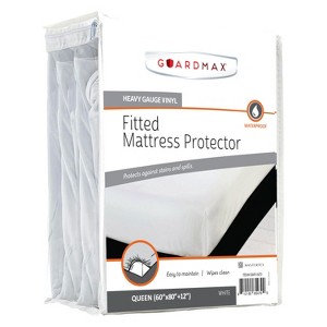 Guardmax Heavy Gauge Vinyl Fitted Mattress Protector - 1 of 4