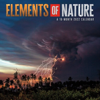 2022 Wall Calendar Elements Of Nature - Trends International Inc