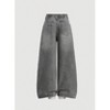 Mocamel Vintage Wide Leg Denim Pants - Kpop Streetwear Retro 2000s Style for Tween Girls, Winter Back To School Essentials - 2 of 4