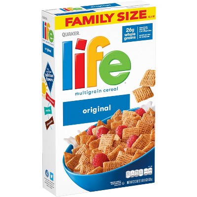 Quaker Life Original Family Size Cereal - 22.3oz