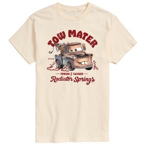 Men's - Cars - Tow Mater Towing Short Sleeve Graphic T-Shirt - 1 of 2