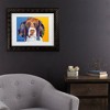Trademark Fine Art Pat Saunders-White Snuggles Portrait Matted Framed Art Black - 2 of 4