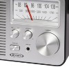 JENSEN® MR-750 Portable AM/FM Radio (Black) - 4 of 4