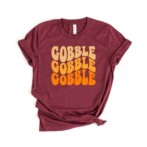 Simply Sage Market Women's Gobble Wavy  Short Sleeve Graphic Tee - 1 of 2