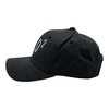 Dad Squared Hat Funny Sarcastic Fathers Day Graphic Novelty Cap - Crazy Dog Hat Black Standard - 3 of 4
