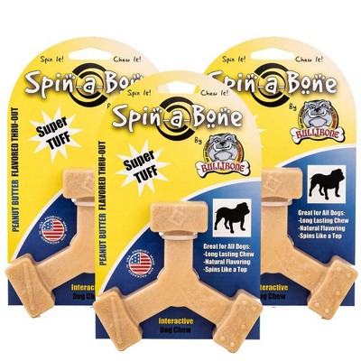 Spin-a-bone 6 pack - Peanut butter