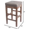 New Pacific Direct Valencia Bonded Leather Counter Stool - 4 of 4