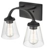 Millennium Lighting Josleen 2 - Light Vanity in  Matte Black - 2 of 4