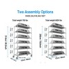 FONTOI Metal Storage Shelves, Adjustable Heavy Duty Shelving Unit, Standing Storage Rack Shelf Organizer - 3 of 4