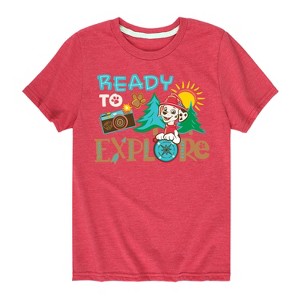 Boys' - Paw Patrol - Ready To Explore Short Sleeve Graphic T-Shirt - 1 of 4