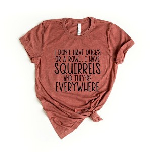 Simply Sage Market Women's I Don't Have Ducks Or A Row Short Sleeve Graphic Tee - 1 of 4