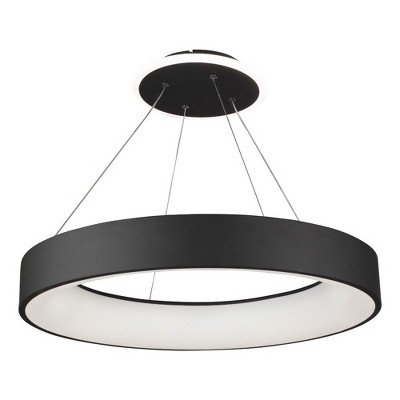 Artcraft Lighting Lazio 1 - Light Chandelier in  Black
