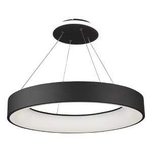 Artcraft Lighting Lazio 1 - Light Chandelier in  Black - 1 of 4