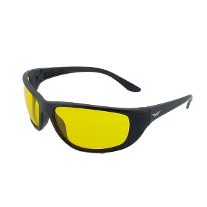 Global Vision Eyewear Hercules 6 Safety Motorcycle Glasses with Yellow Lenses - 1 of 1