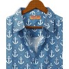 HAPPY BAY Men's Hawaiian Shirts Short Sleeve Button Down Shirt Mens Hawaii Shirts Boho Holiday Casual Summer Beach Shirts for Men - 3 of 4