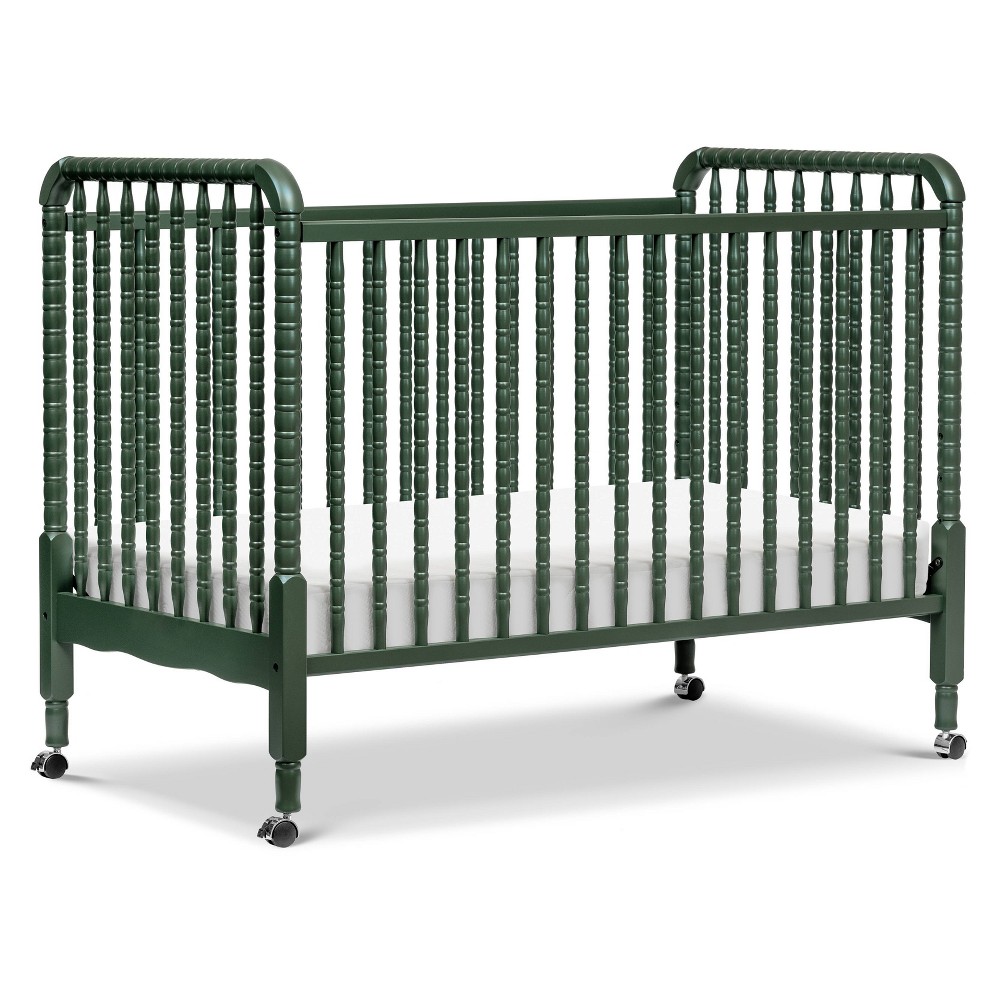 Photos - Cot DaVinci Jenny Lind 3-in-1 Convertible Crib - Forest Green 