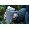 Vapur Stainless Steel Double Wall Insulated Travel Mug 12 oz. Graphite Grey /Box (10313) - 2 of 4