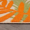 World Rug Gallery Evora Palm Frond Indoor/Outdoor Area Rug - 2 of 4