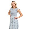 August Sky Women`s Smocked Tiered Dress - 4 of 4