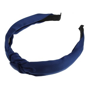 Unique Bargains Satin Knot Headband Hairband for Women 1.2 Inch Wide 1Pcs - 1 of 4
