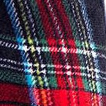 classic tartan plaid blue