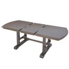 NicBex Farmhouse Extendable Wooden Dining Table with Removable Leaf,Modern Large Kitchen Table,Dining Room Furniture - 4 of 4