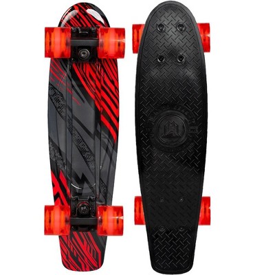Madd Gear Skateboard 22" Retro Mini Cruiser Complete - Red