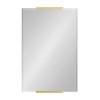 Kate and Laurel Erina Metal Rectangle Mirror, 20x31, Gold - 4 of 4